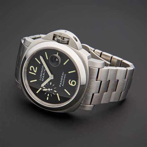 luminor panerai replica watches|pre owned panerai luminor marina.